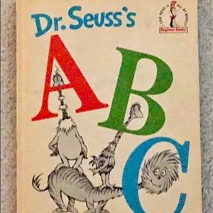 Vintage Dr. Seuss ABC book